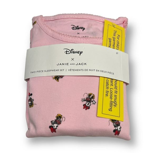 Janie and Jack Other - Disney Janie and Jack Minnie Mouse Two Piece Sleepwear 2T NWT